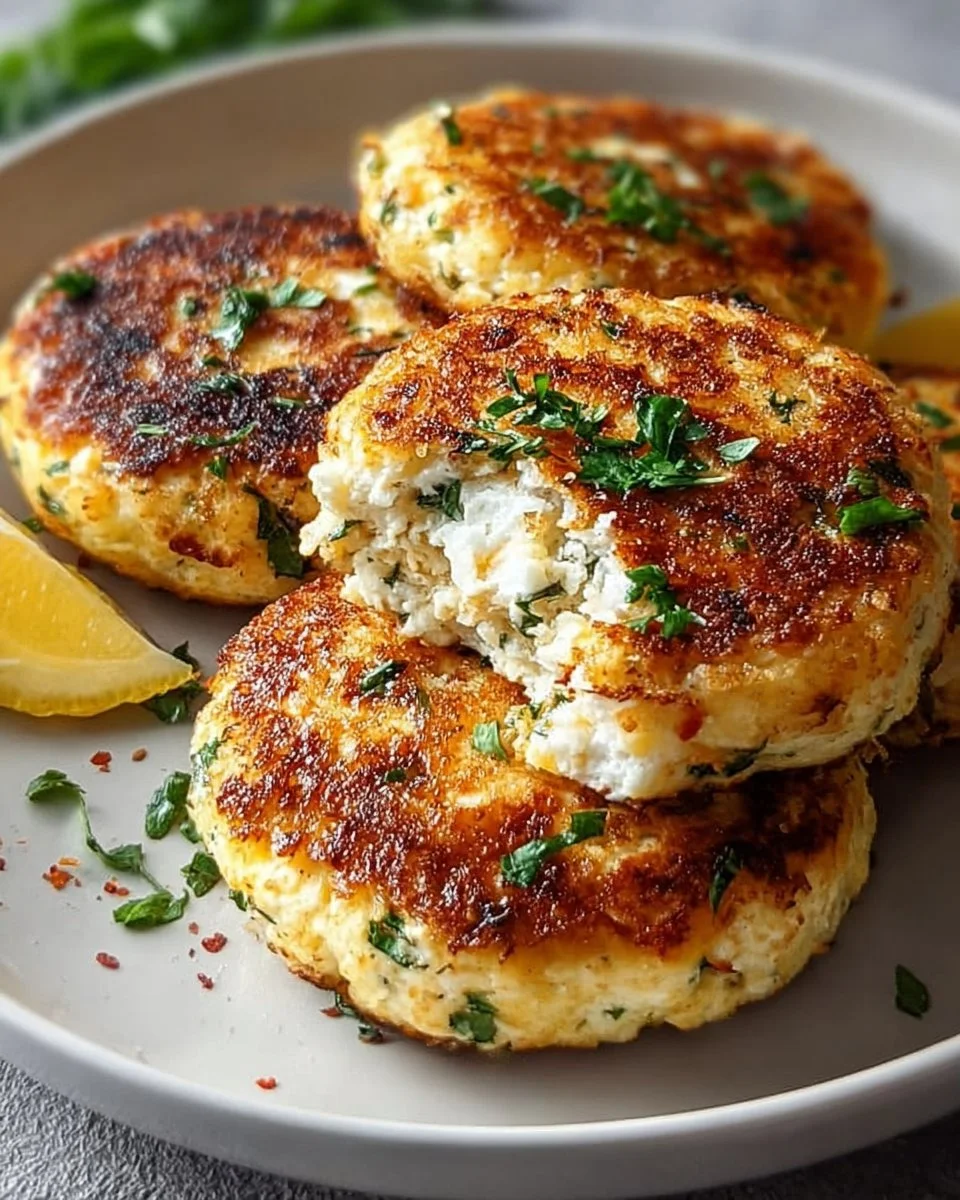 Hüttenkäse Protein Taler für gesunde Snacks