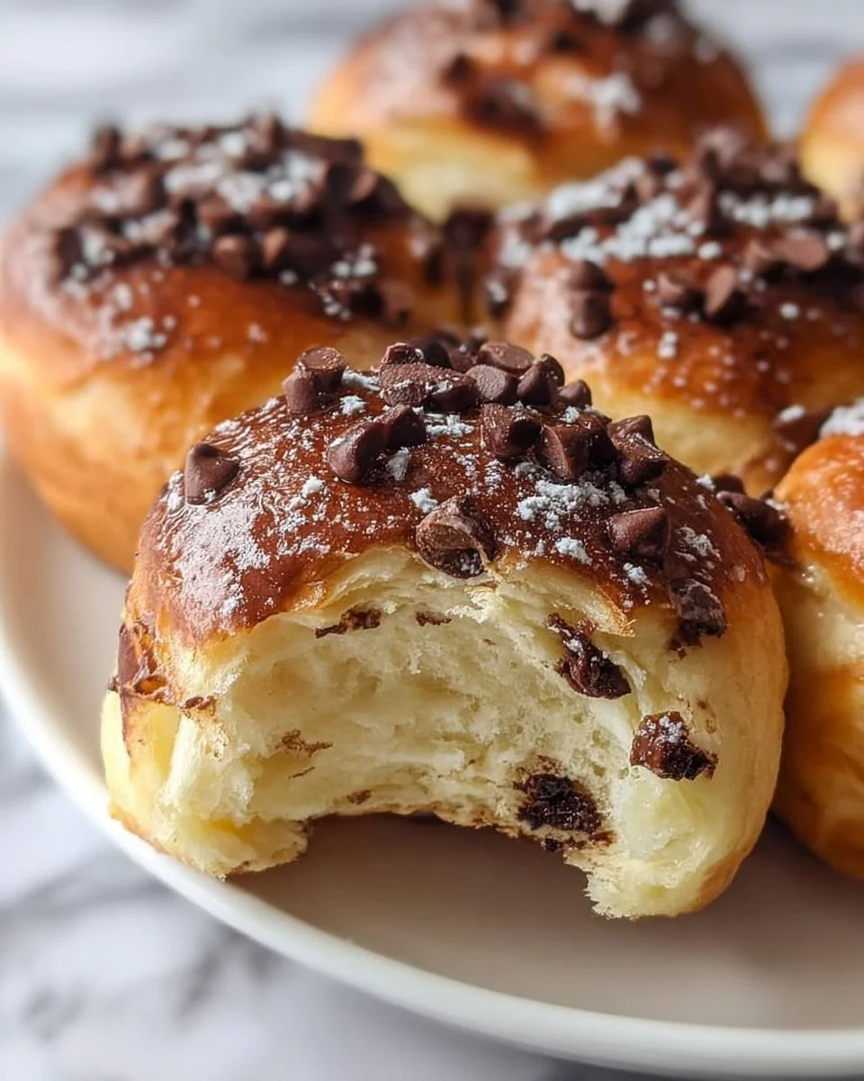 Proteinreiche Schokoladenrollen, die in 10 Minuten zubereitet werden