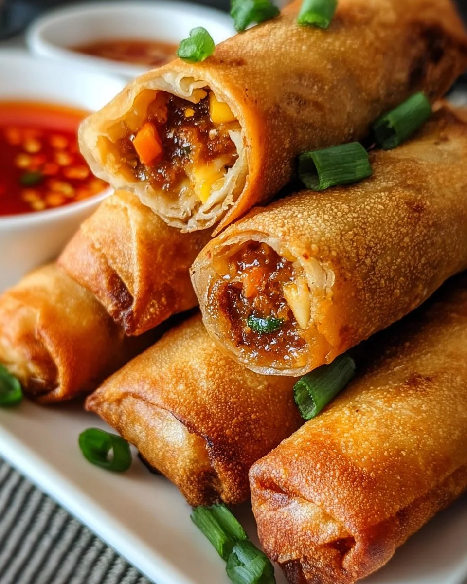 Voodoo-Frühlingsrollen mit köstlicher Füllung und exotischen Gewürzen