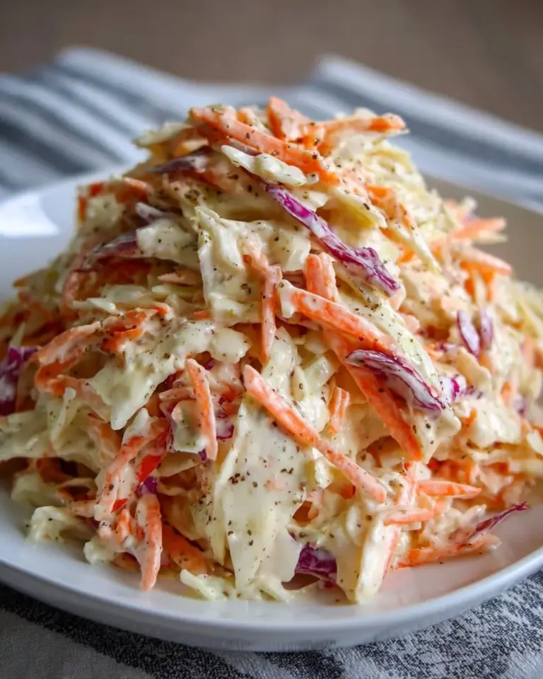 Protein-Coleslaw ohne Mayo, gesundes Rezept für proteinreiche Ernährung