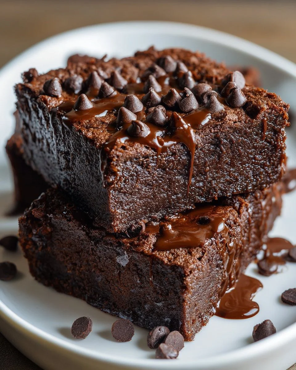 Leckere Quark-Protein-Brownies für einen gesunden Snack