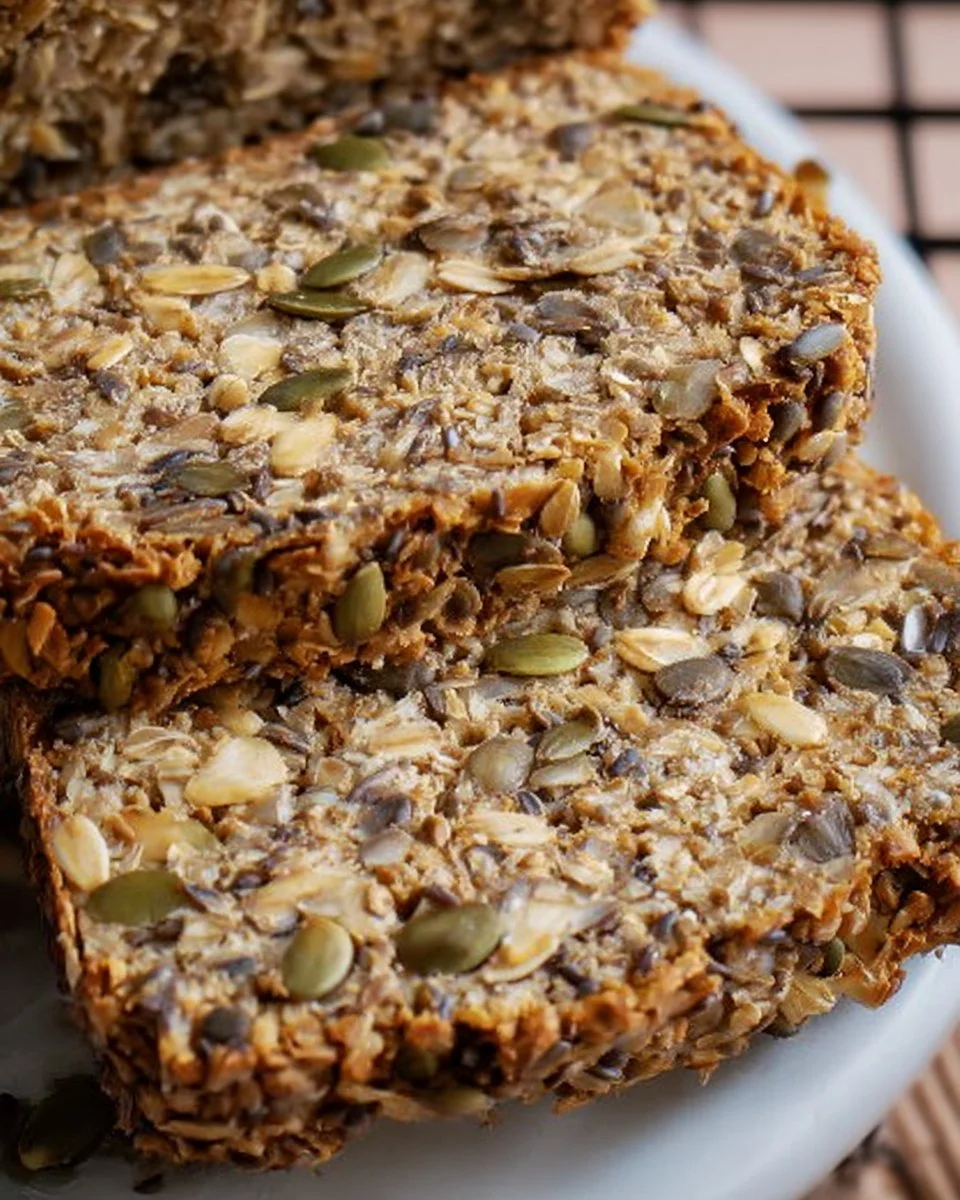 Köstliches Saatenbrot mit einer Vielzahl von gesunden Saaten.