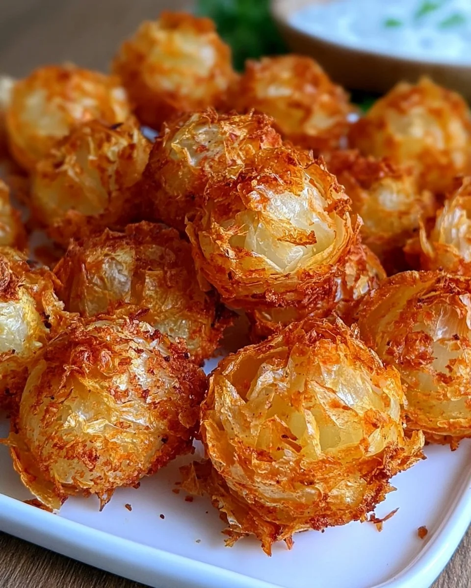 Knusprige Mini-Blumenzwiebeln – ein schmackhafter Snack für Feinschmecker.