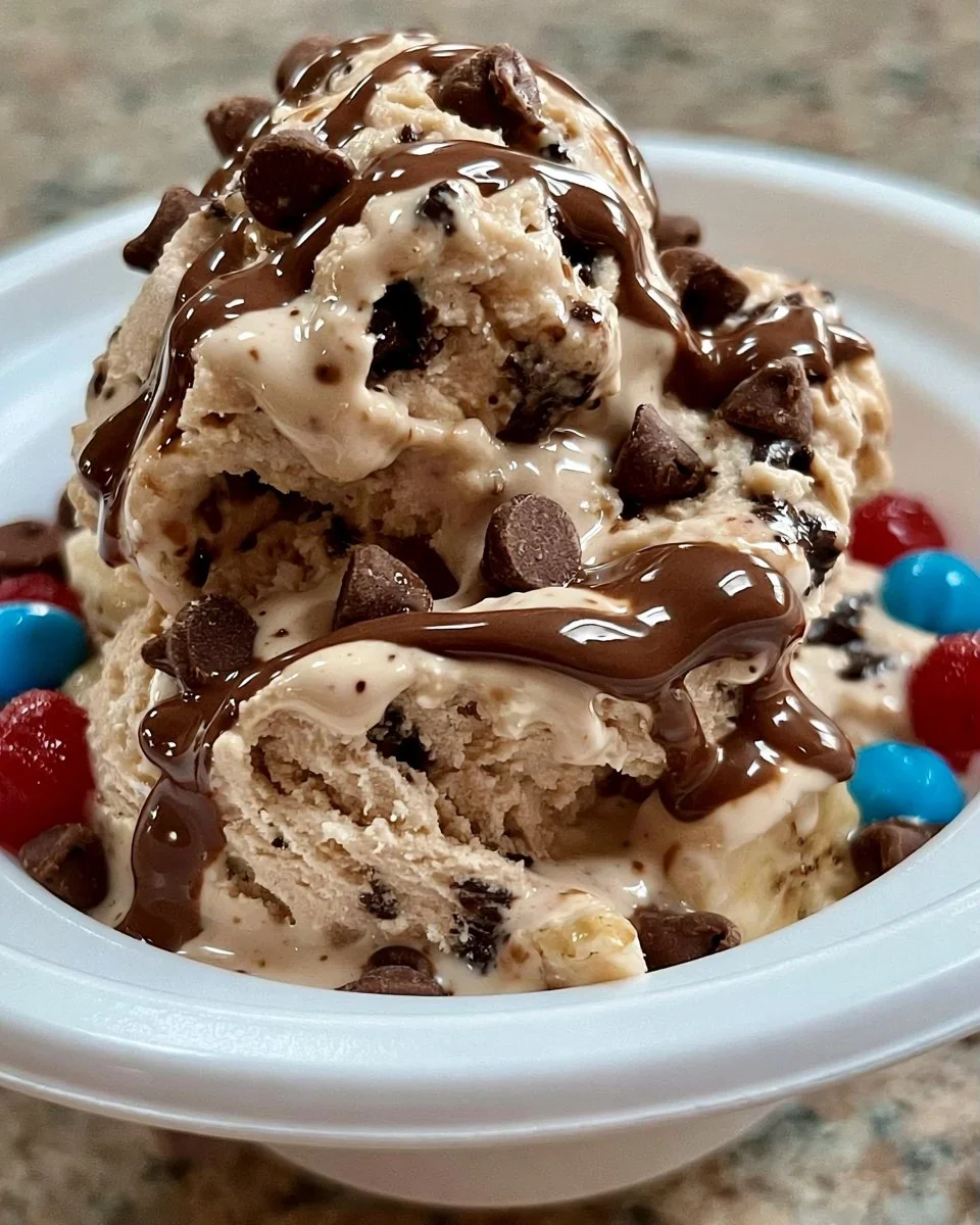 Ninja Creami Protein-Eis in einer Schale, gesund und lecker